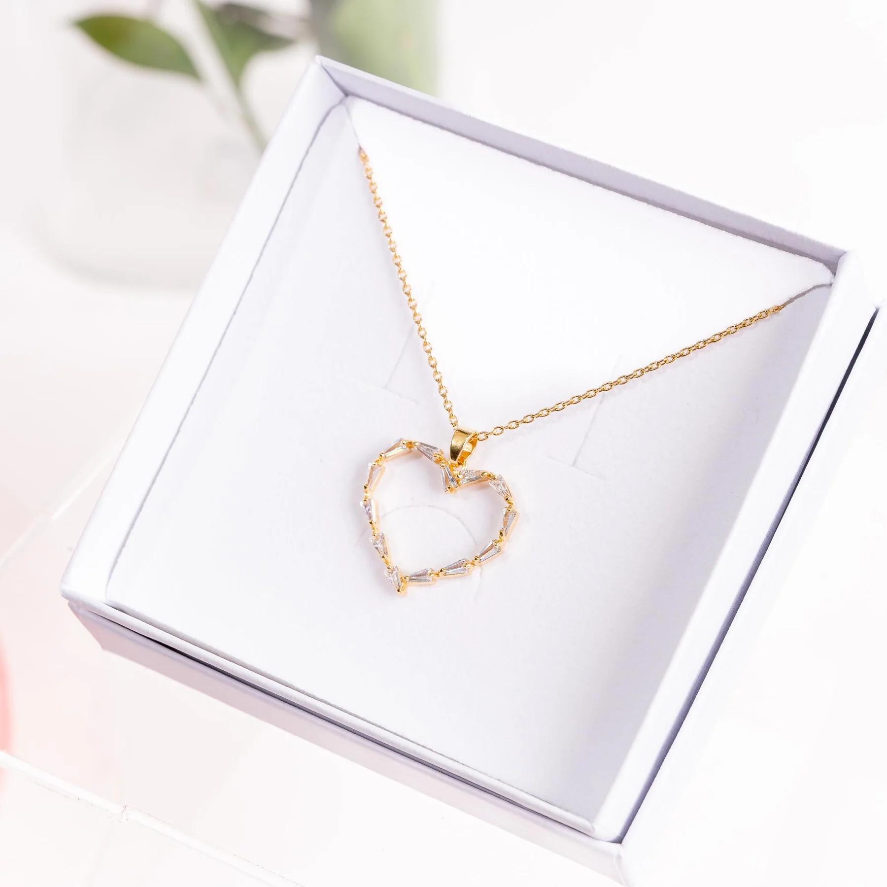 "I Love You" Heart Necklace Gift Bundle view 2