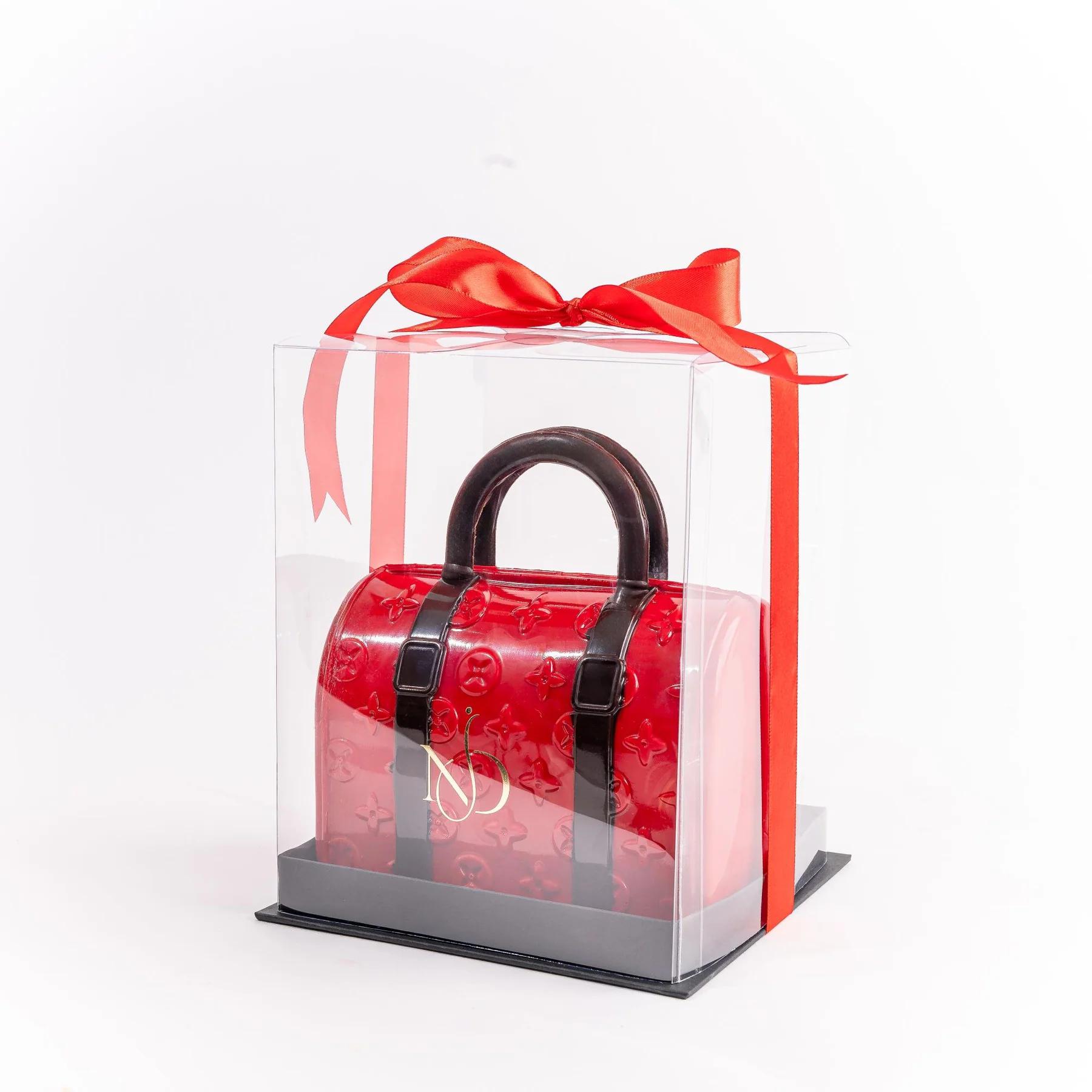 Luxury Handbag Chocolate Smash Cake Gift view 2