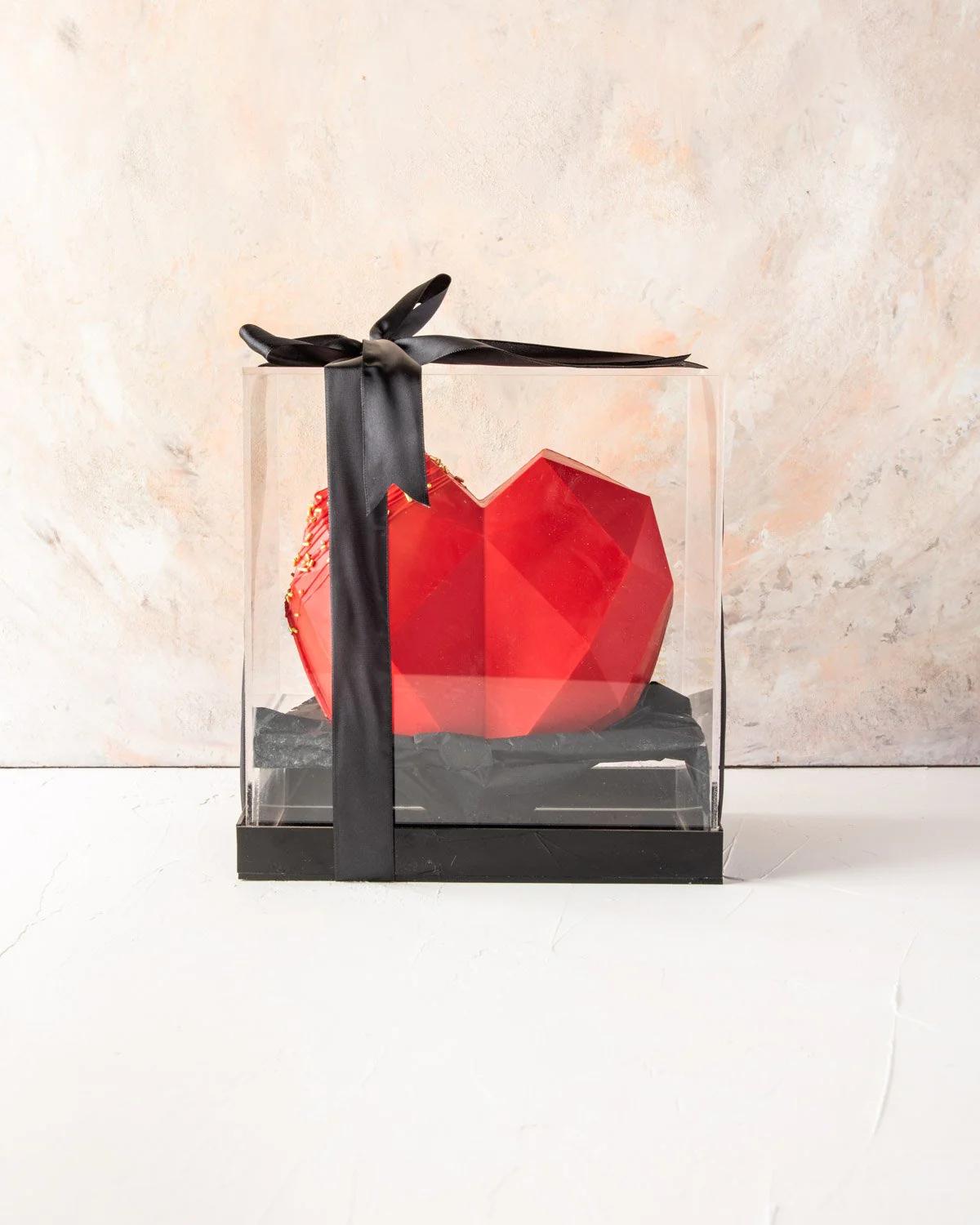 Artisan Geometric Heart Smash Chocolate Gift view 2