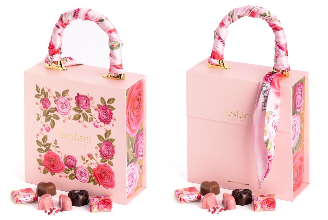 Large Rose Bag Chocolate Box view 2