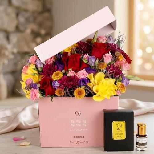 Na'em Al Oud - Pure Dehn Oud (3ml) with Nigwa box view 2