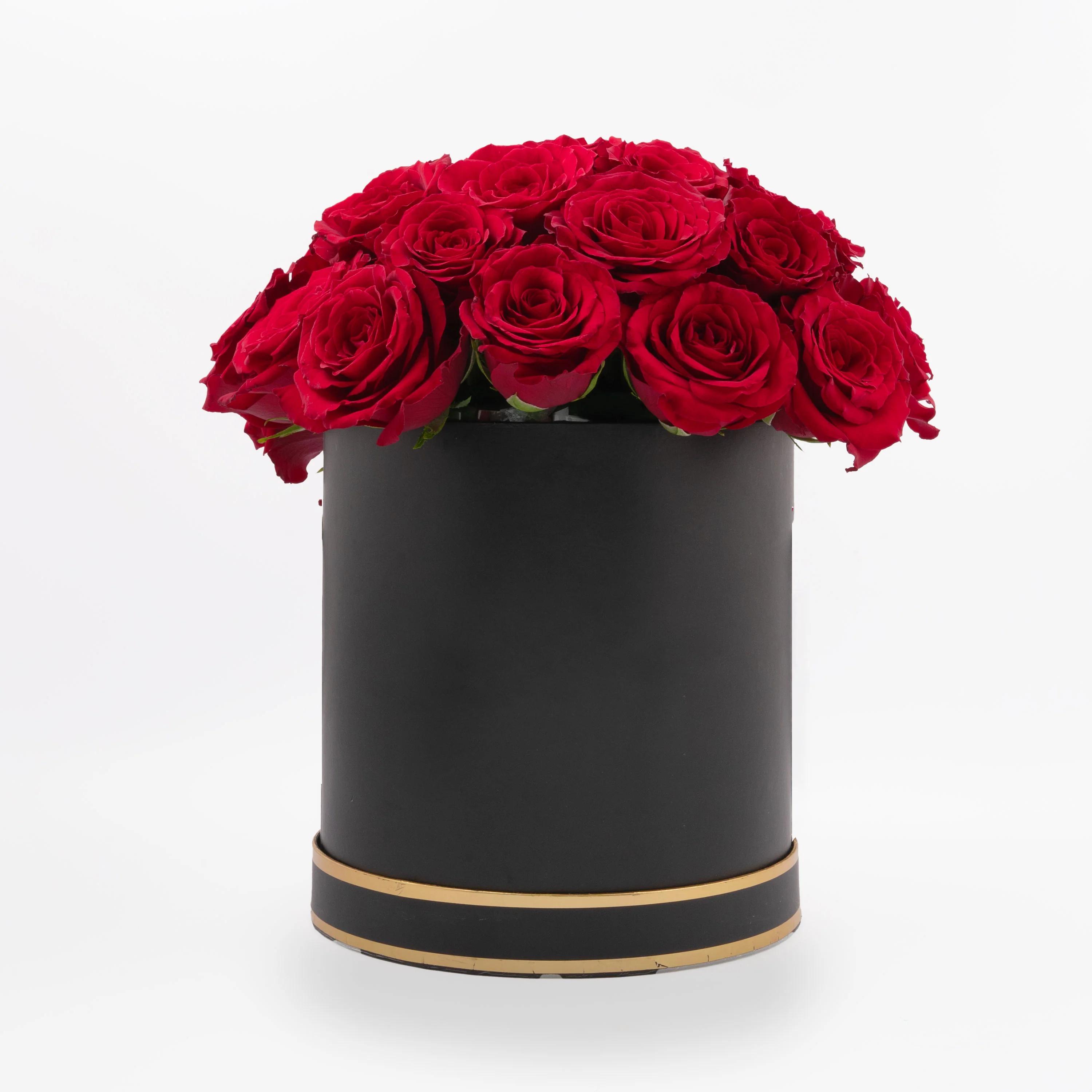 – Vanilla Bento Cake with flowers box view 3