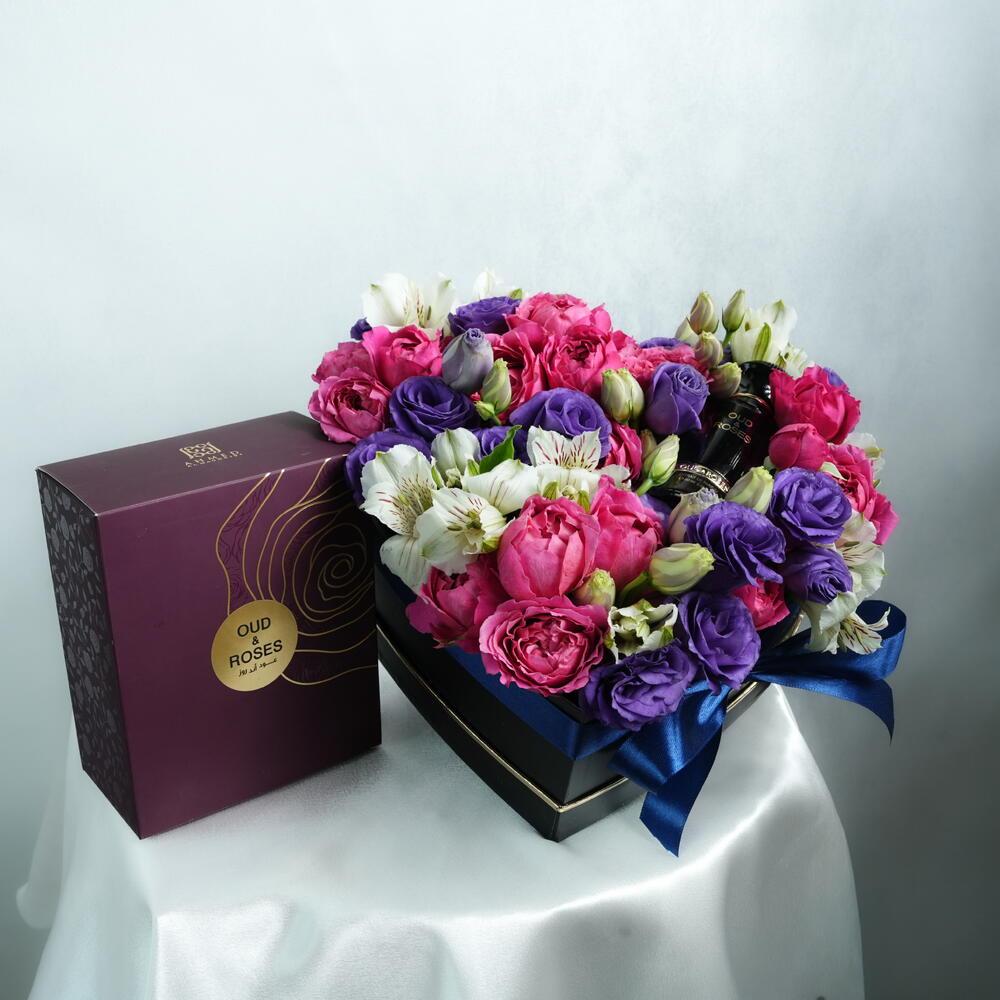 Ahmed Al Maghribi Oud and Roses Floral Romance Gift Box 7156 view 2