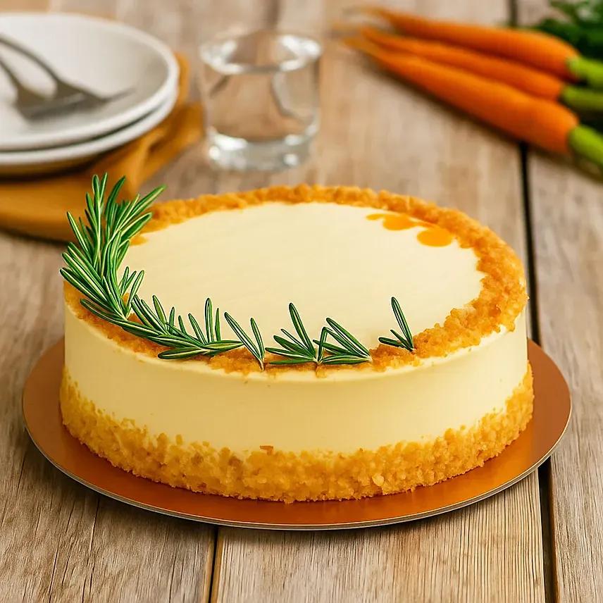 Carrot cake with croquants