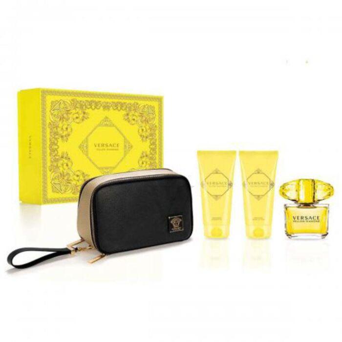 VERSACE YELLOW DIAMOND (L) SET EDT 90ML+B/L 100ML+BATH&S/G 100ML+POUCHundefined