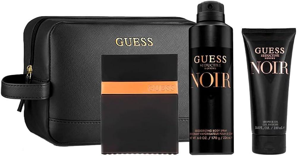 GUESS SEDUCTIVE HOMME NOIR (M) SET EDT 100ML+SG100ML+DEO
170ML+POUCHundefined