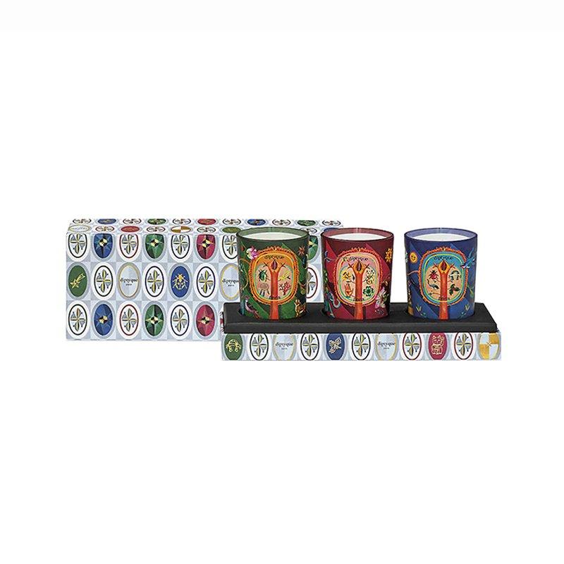 DIPTYQUE CANDLES 3*70 G SETundefined