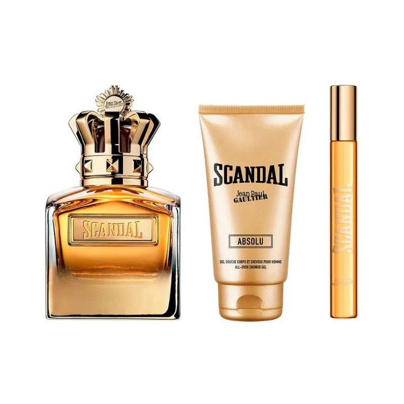 JEAN PAUL GAULTIER SCANDAL ABSOLU SET EDP 100ML+EDP 10ML+AO/S/G 75MLundefined