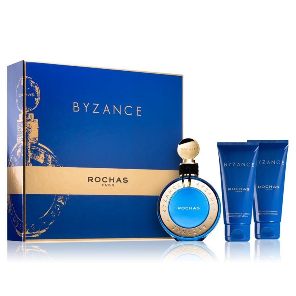 ROCHAS BYZANCE SET EDP 90ML+B/L 100ML+S/G 100MLundefined