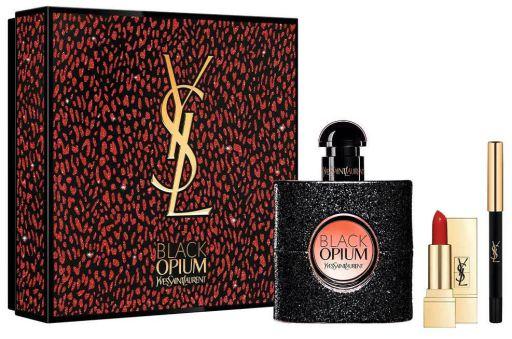 YSL BLACK OPIUM EDP 90 ML + MINI 75 ML + LIPSTICKundefined