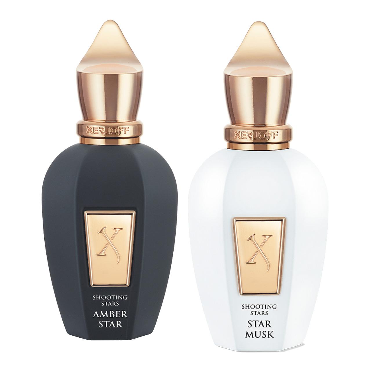 XERJOFF PERFUME COLLECTION (U) SET PARFUM AMBER STAR 50ML+STAR MUSK 50MLundefined