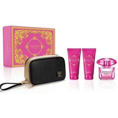 VERSACE BRIGHT CRYSTAL ABSOLU (L) SET EDT 90ML+B/L 100ML+BATH&S/G 100ML+POUCHundefined
