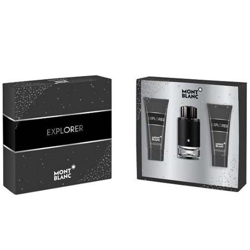 MONT BLANC EXPLORER (M) EDP 100ML + 100ML ASB + 100ML SG SETundefined