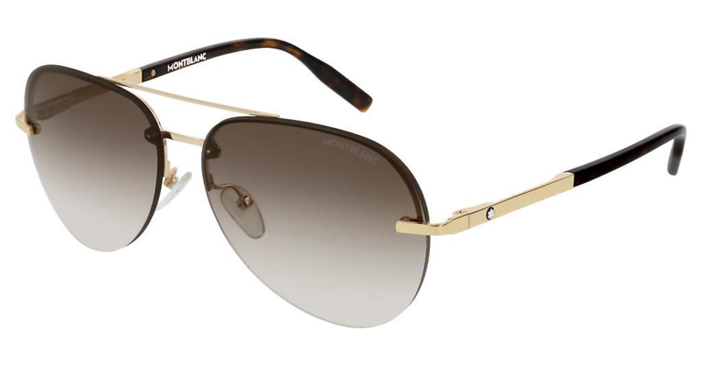 MONT BLANC SUNGLASSES MB0018S 002 60 14-145undefined
