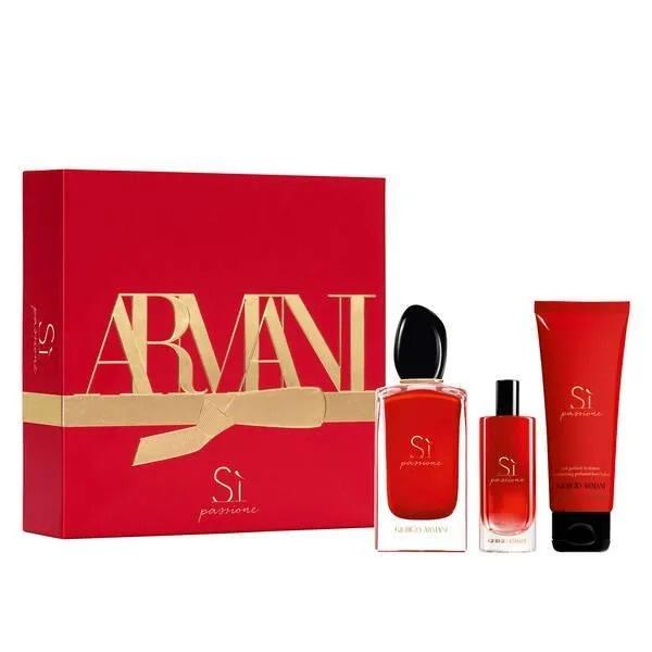 GIORGIO ARMANI SI PASSIONE EDP 100ML+B/L 75ML+MINI 15MLundefined