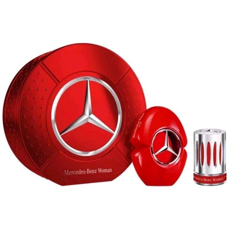 MERCEDES BENZ WOMAN IN RED SET EDP 90ML+EDP20MLundefined