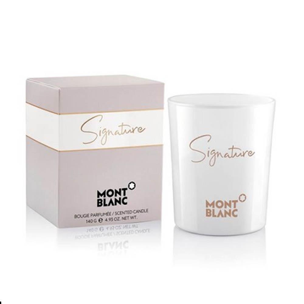 MONT BLANC SIGNATURE SCENTED CANDLE 140Gundefined