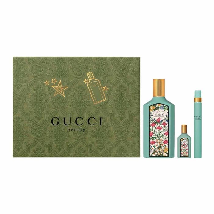 GUCCI FLORA GORGEOUS JASMIN SET EDP 100ML + EDP 10ML + EDP 5MLundefined