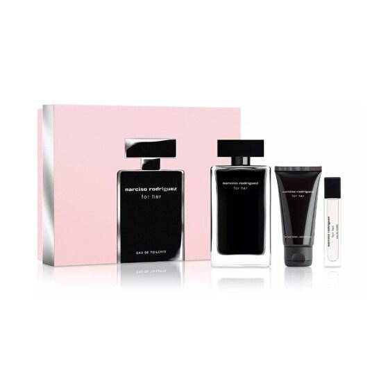 NARCISO RODRIGUEZ FOR HER SET EDT 100ML+EDT 10ML+ B/L 50MLundefined