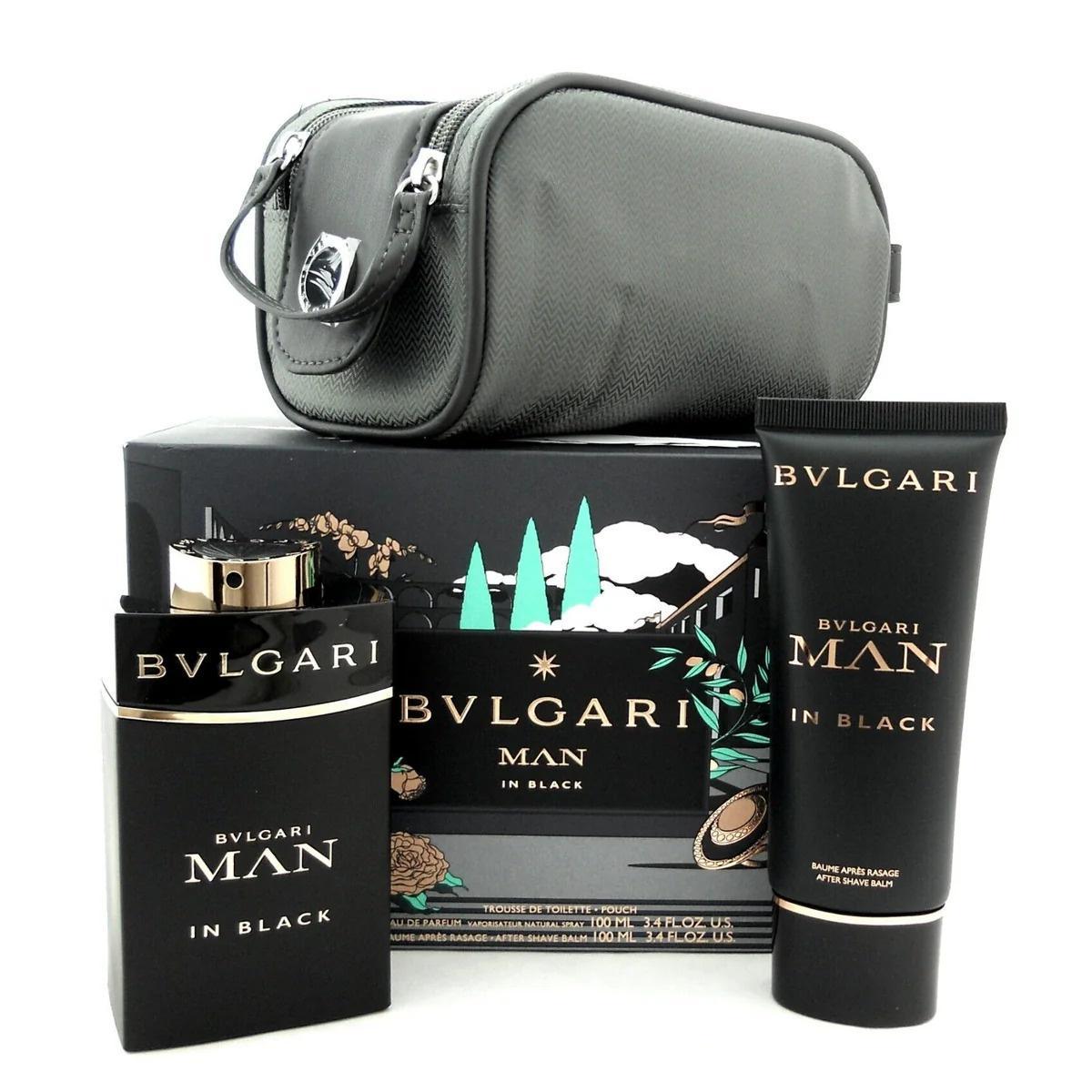 BVLGARI MAN IN BLACK SET EDP 100ML+A/S/B 100ML+POUCHundefined