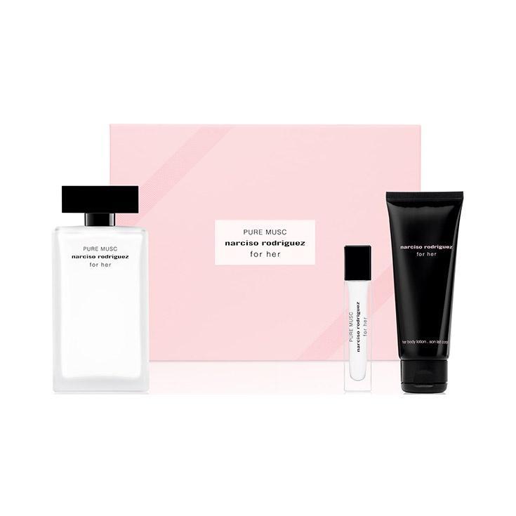 NARCISO RODRIGUEZ PURE MUSC (L) SET EDP 100ML + 10ML + B/L 50MLundefined