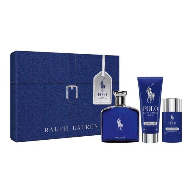 R.L POLO BLUE (M) SET EDT 125ML + SG 100ML+DEO/STICK 75MLundefined