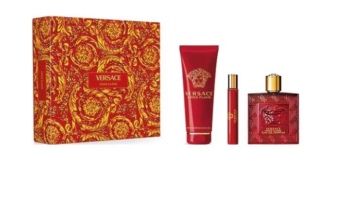VERSACE EROS FLAME SET EDP 100ML + EDP 10ML + S/G150MLundefined