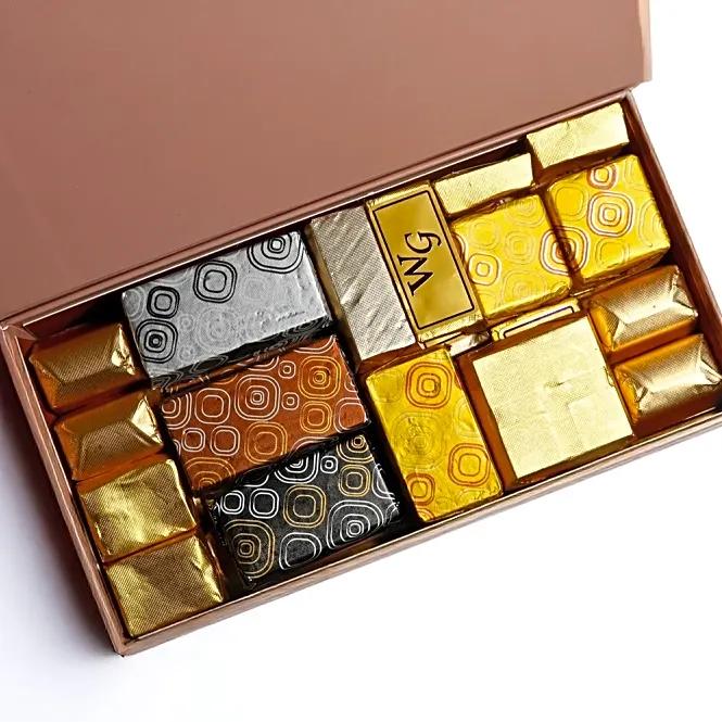 WG WRAPPED CHOCO MAGNET GIFT BOX SML