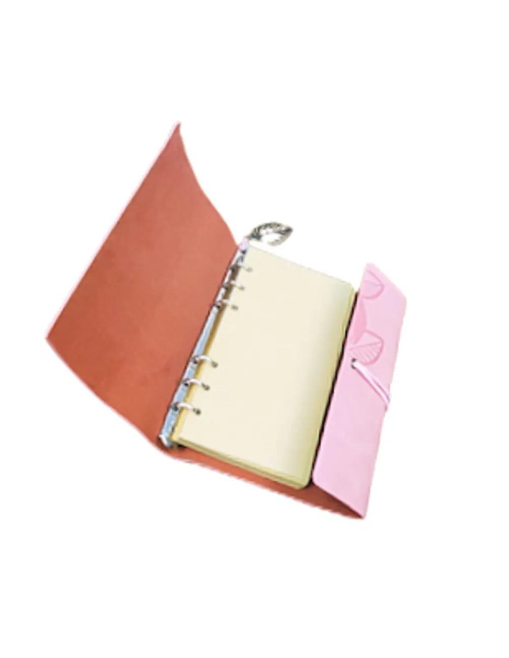 Unique Leather Pink Notebookundefined