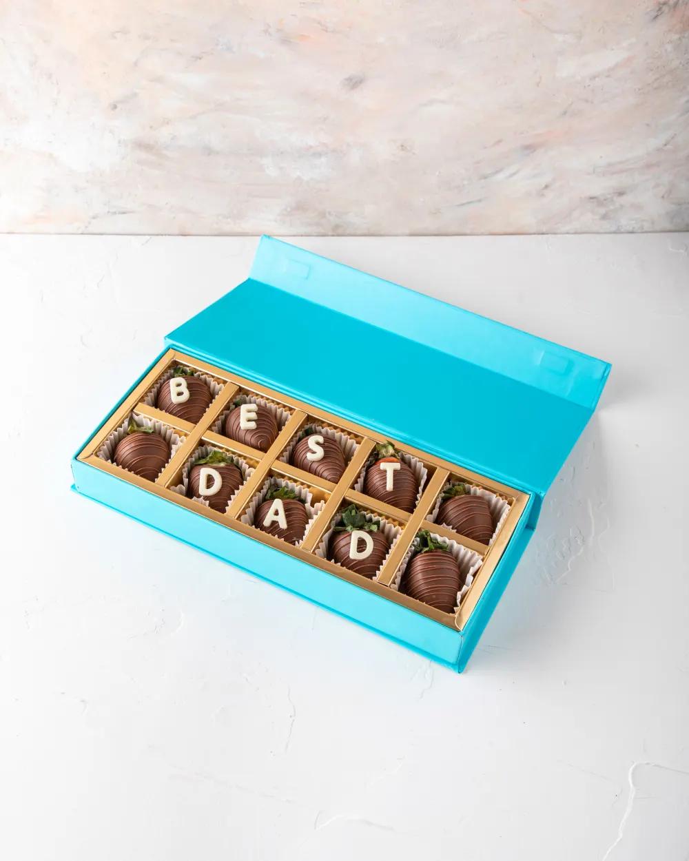 Best Dad Chocolate Strawberries by NJDundefined