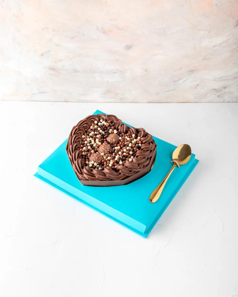 Nutella Indulgence by NJDNutella Dessert, Chocolate Dessert, Luxury Dessert Gift, حلوى نوتيلا, حلوى شوكولاتة, هدية حلويات فاخرة