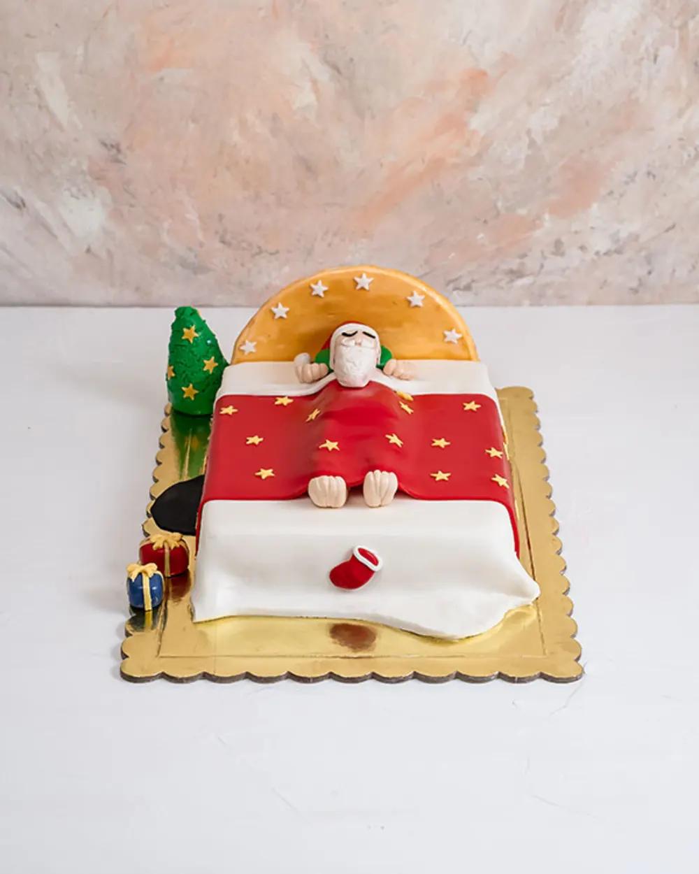 Sleeping Santa Cake byNJDundefined