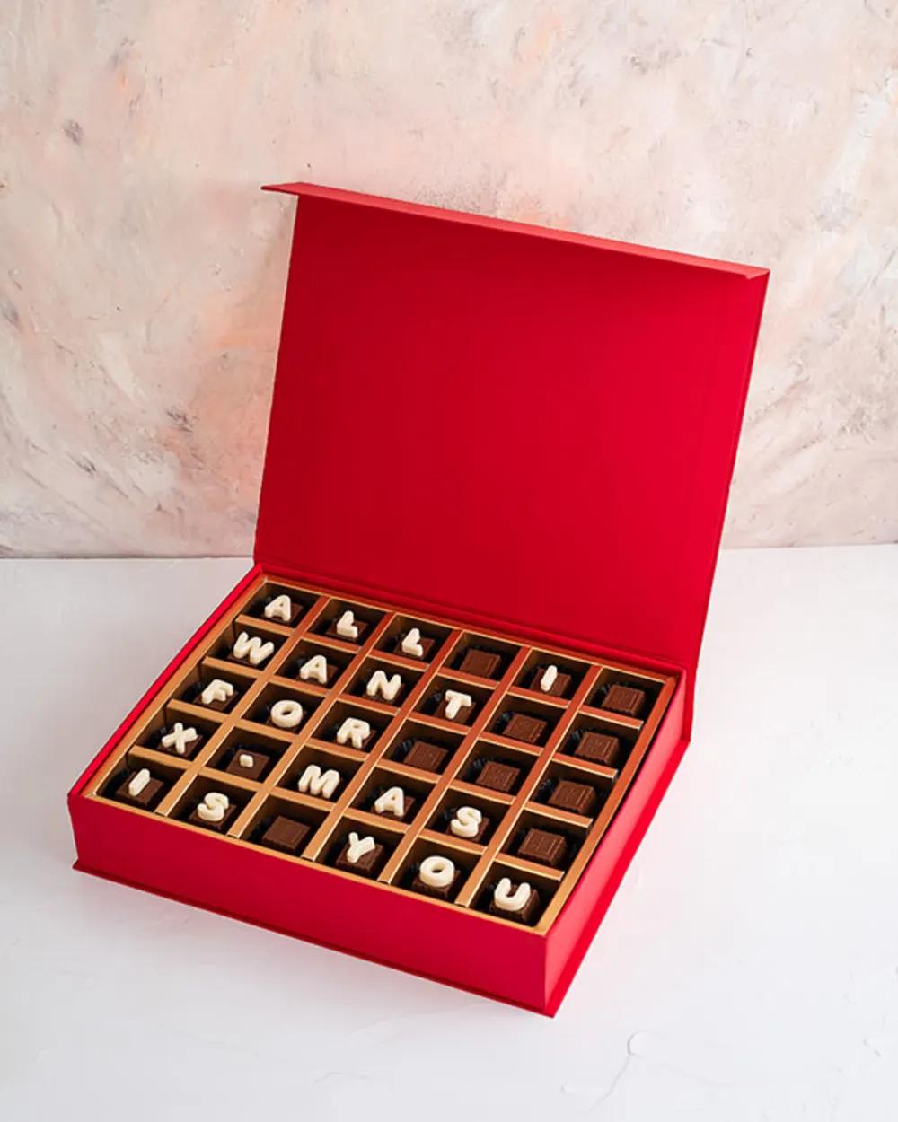 30PCS XMAS Customizable CHOCOLATE BOXundefined