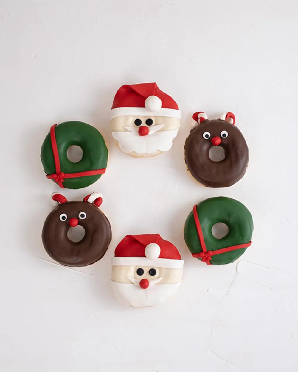 Santa and Reindeer Donuts byNJDundefined