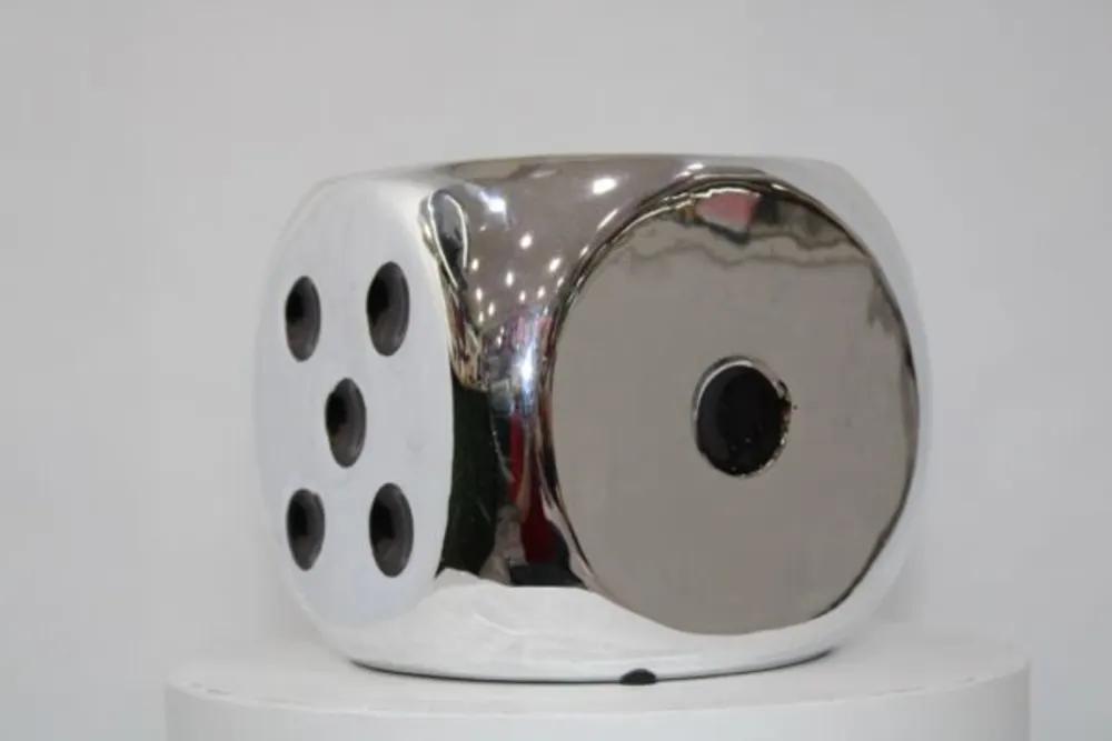 DICE CERAMIC POT 1undefined
