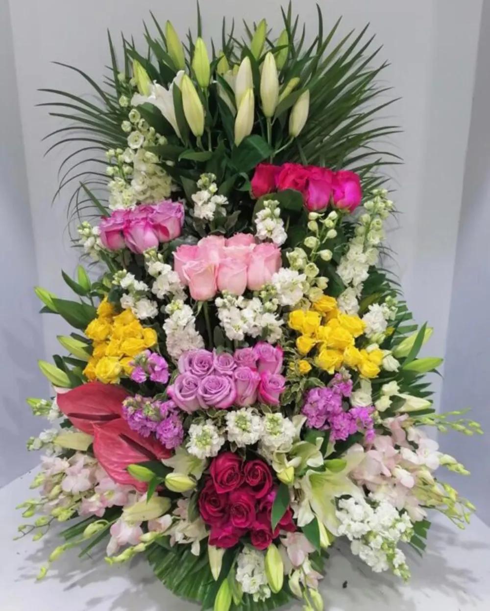 FACING STAND MIXED FLOWERS 3undefined