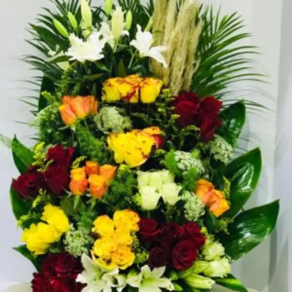 BASKET MIXED FLOWERS 3 Nundefined
