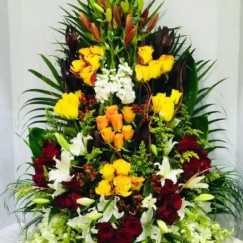 FACING STAND MIXED FLOWERS 2 Nundefined
