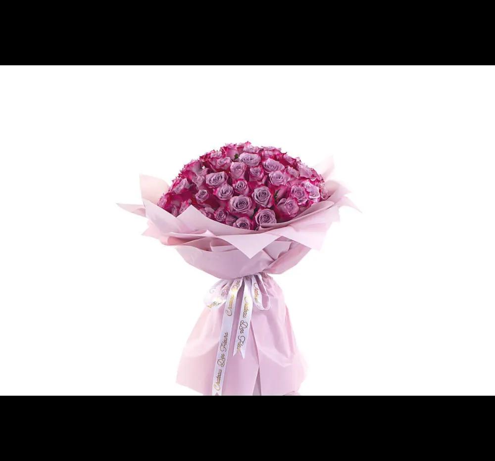 Purple rose bouquet.undefined