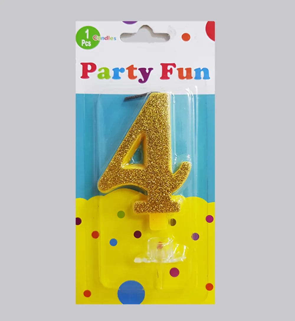 Birthday candle number 4undefined