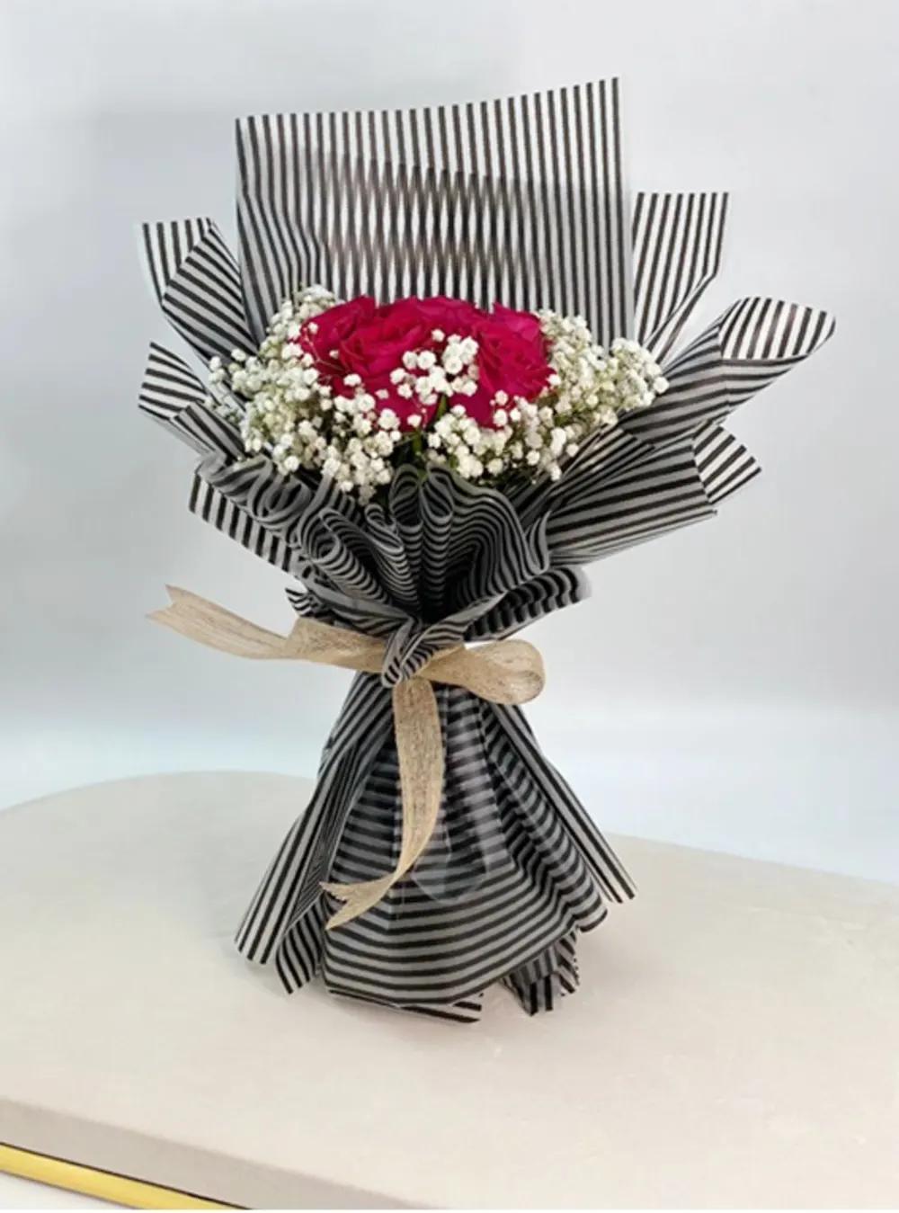 Fuchsia flowers bouquet.