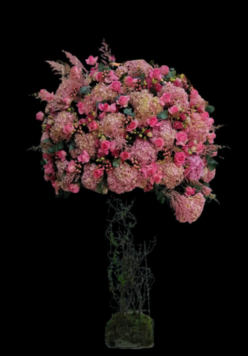 Pink Flower Standundefined