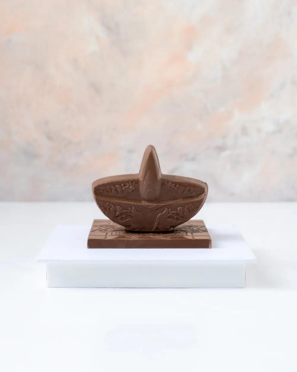 Chocolate Edible Diya by NJDundefined