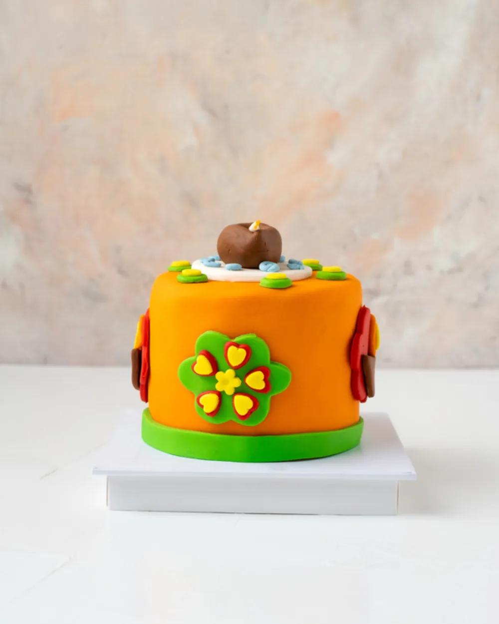 Ethnic Diwali Mini Cakeundefined