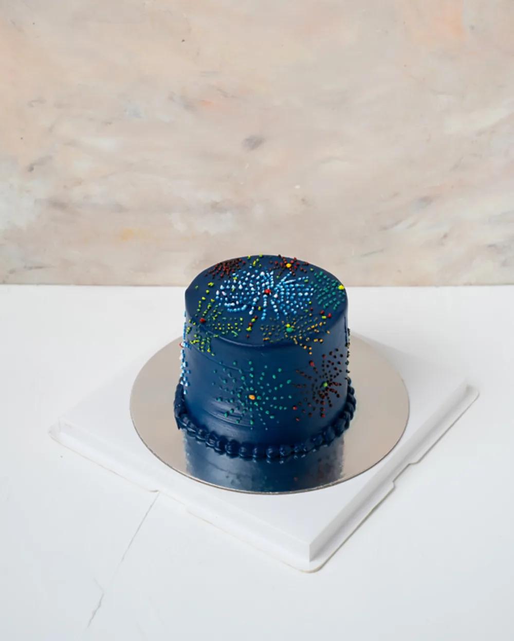 Diwali Night Sky Mini Cakeundefined