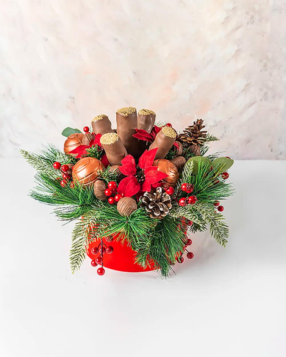Christmas Hamper Arrangement With Mallows by NJDundefined