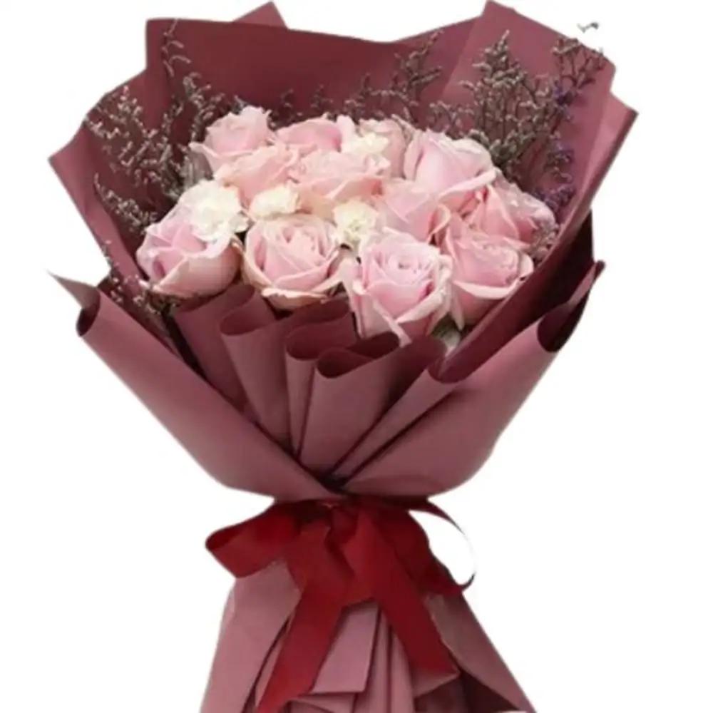 Bouquet Of Pink Roses & White Chrysanthemumsundefined