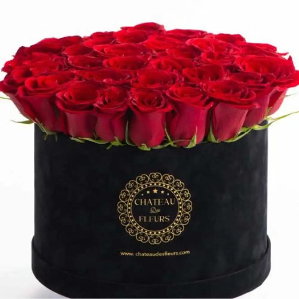 Box Red Rose