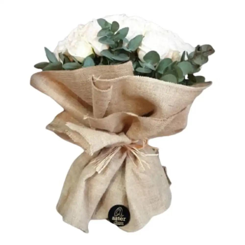 White Rose Bouquet For Himundefined