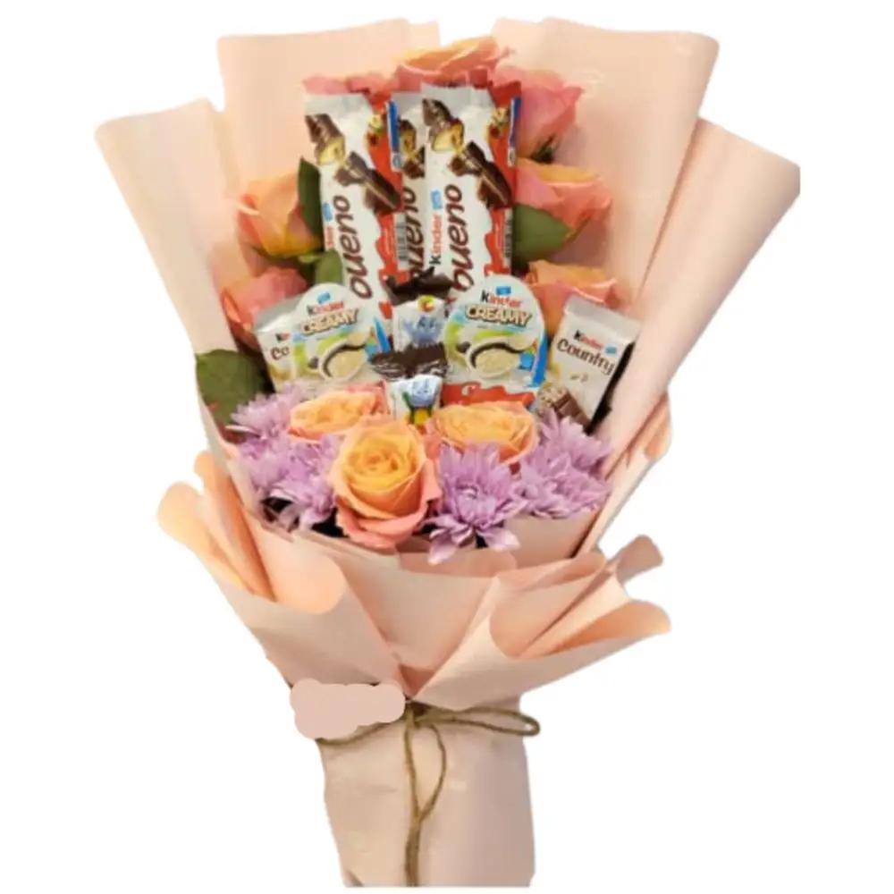 Roses and chocolateundefined